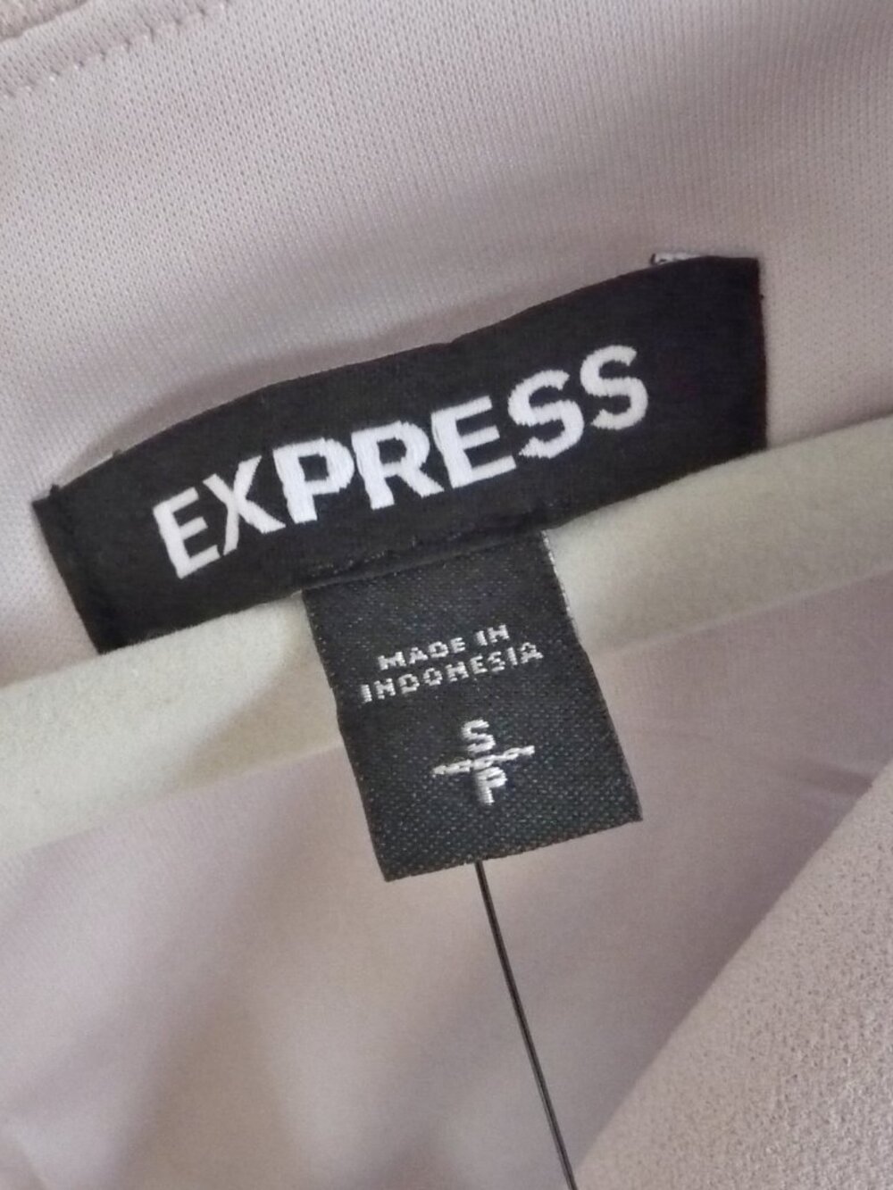 Express Ruffle Sleeve Sheath Dress Size SMALL - Picture 7 of 9